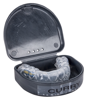 2015-16 Stephen Curry Game Used Mouthguard (Letter of Provenance)